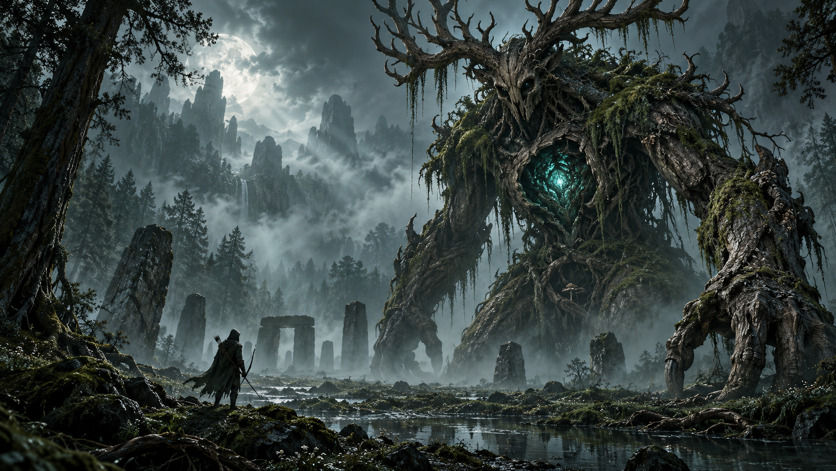 The Hollow Warden concept art