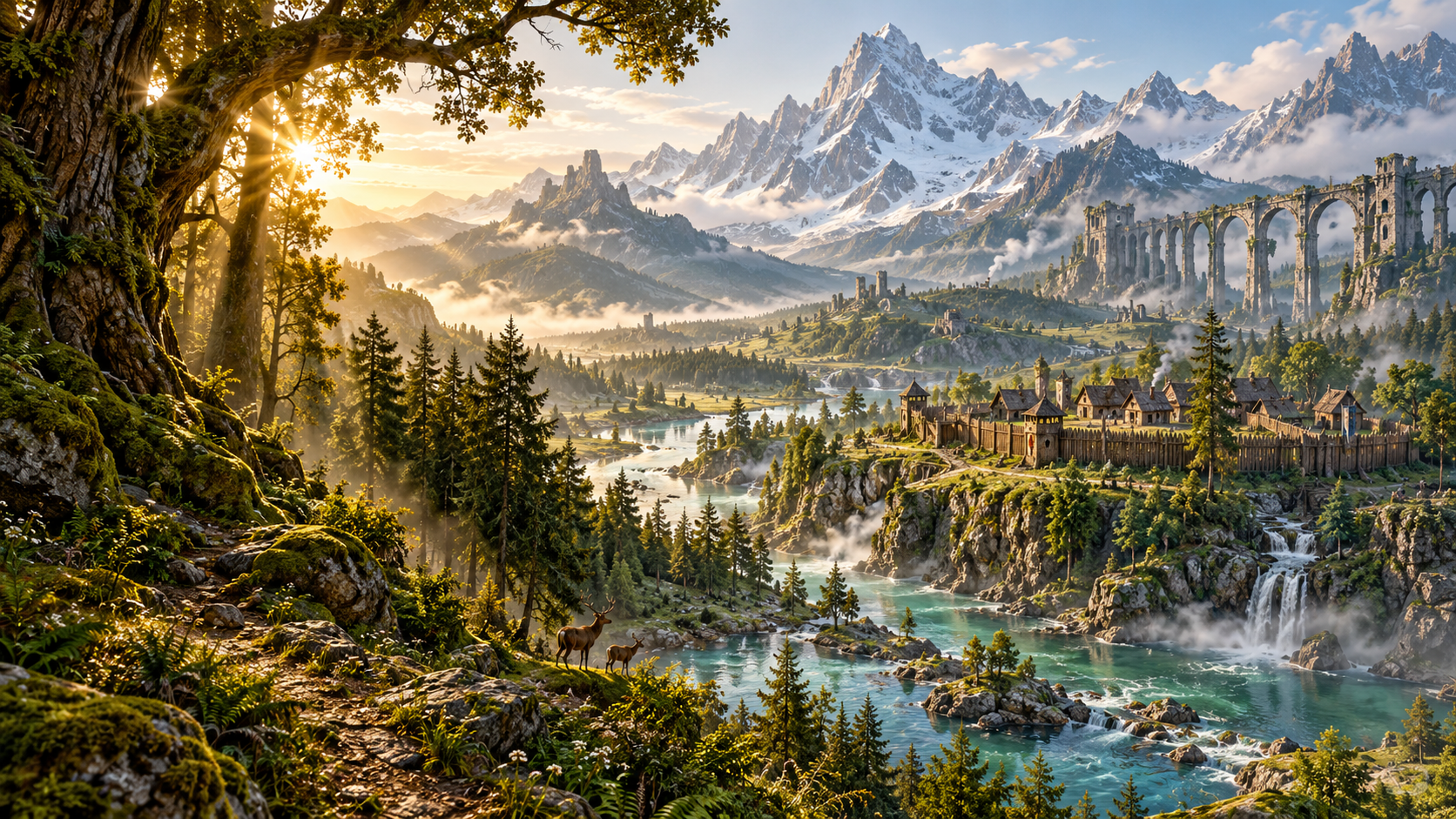 The green river valleys of the Verdant Frontier